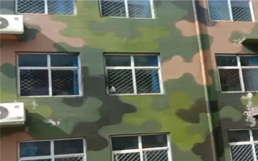 龙岩墙面军用迷彩施工方案